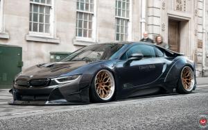 BMW i8 by Liberty Walk on Vossen Wheels (S17-01 (3-Piece)) 2019 года